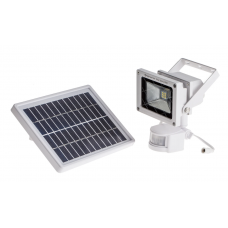 9W LED PIR solar powered floodlight - 1000 lm - comes with solar panel